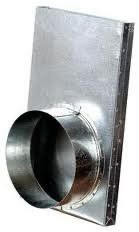 KRATKI přechodka přívodu externího vzduchu 90°, ø 150 mm