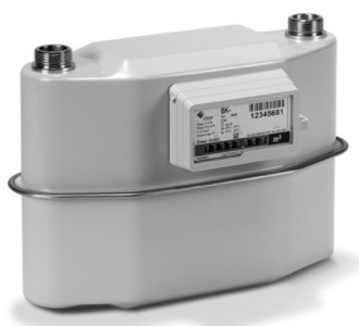 ELSTER Plynomer BK - G6 dvouhrdlový, rozteč 250 mm