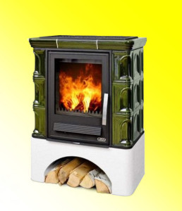 kamna ABX Iberia K zelená, rovný sokl