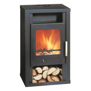 krbová kamna WAMSLER JUPITER černý
