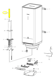ARISTON Anoda Quadris