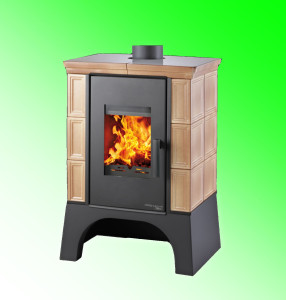 HAAS+SOHN EBOLI AL II s výměníkem, kachle tabák