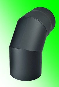 Kovo KRAUS koleno 90°/ø 160 mm ČERNÁ